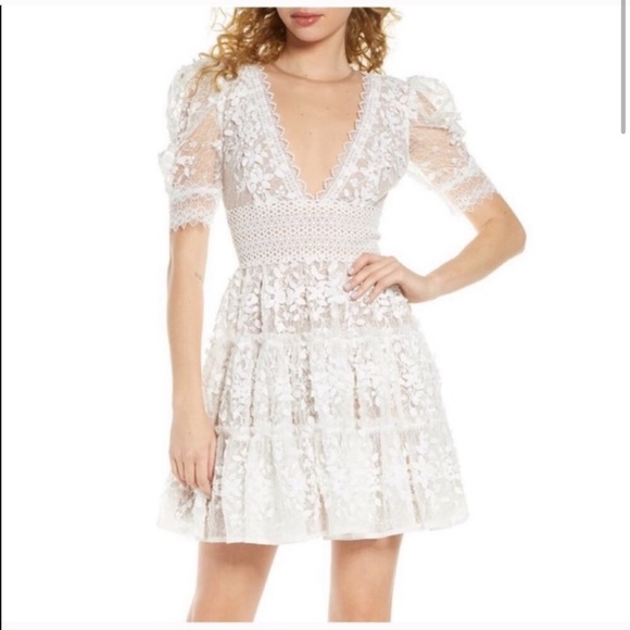 Bronx and Banco Dresses & Skirts - Bronx and Banco Megan white lace dress